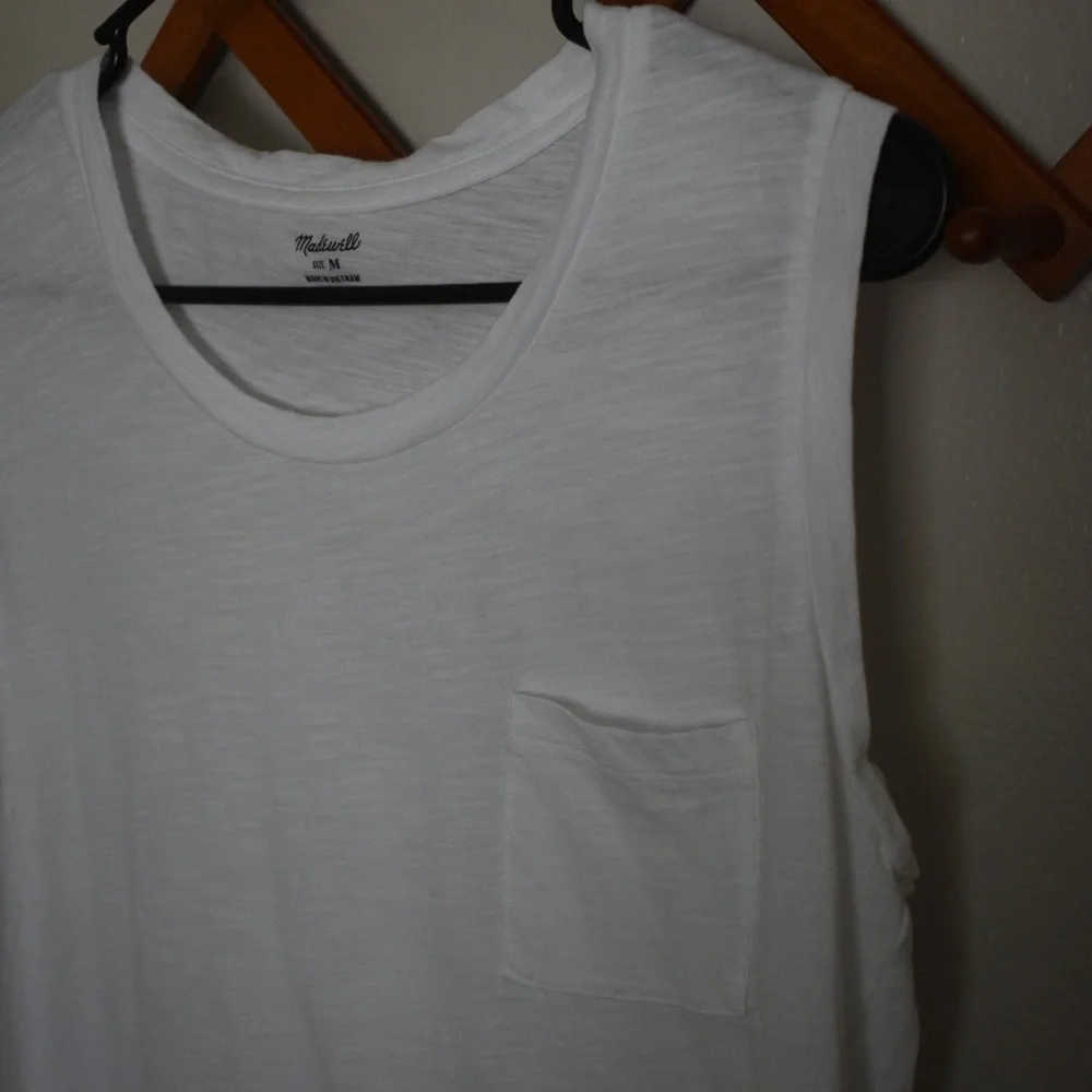 White Madewell Pocket tank - Picture 4 of 11